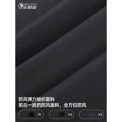 行乐毅VBX森2025路新款公车骑行防风马甲男女自四车骑行风衣季可