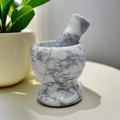 蓉青石泥捣蒜器家用石臼蒜器蒜臼子石臼手动蒜NFV臼钵蒜压擂蒜器