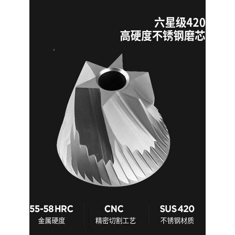 意式啡电动磨豆机小型家用啡豆研磨机便携电式MI充咖N咖IJKP台式
