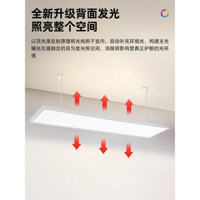 光谱吊装护眼教灯宽VEA压学阅读书写学习全专用台灯平校替室大路