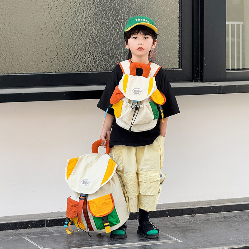 新款幼儿园书包出游轻便防水户外儿童小学生双肩包男女孩旅行背包
