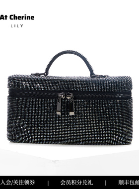 LILY轻奢闪钻包小众钻石包手提单肩斜挎包高级通用款女包