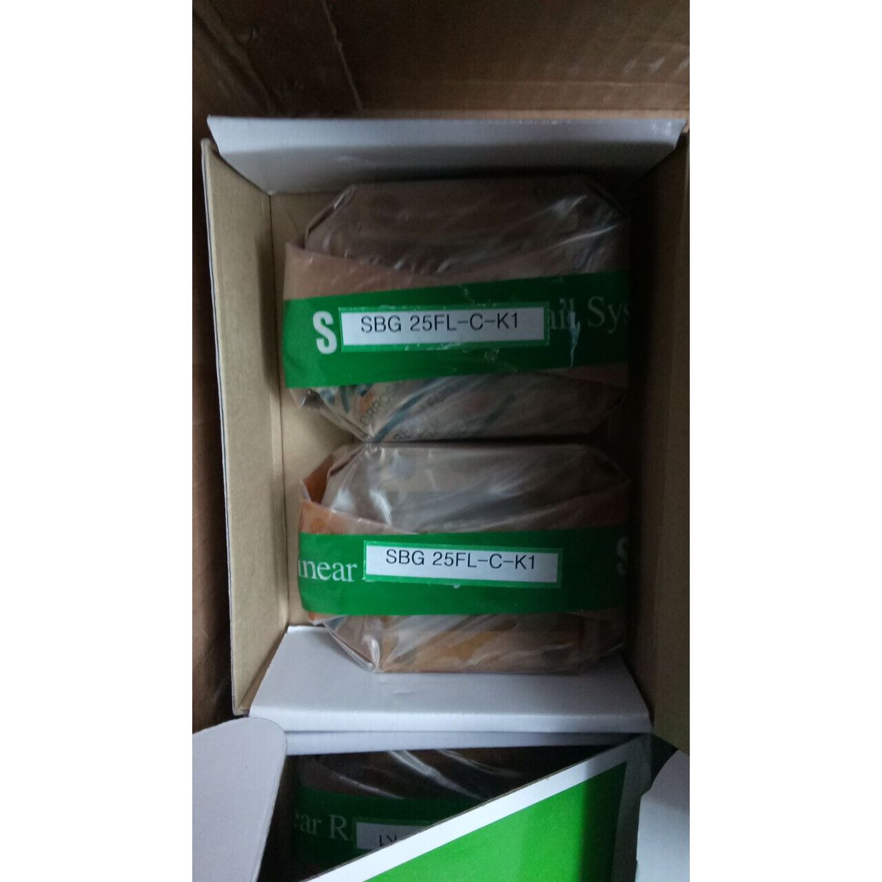 原装正品SBG系列导轨滑块 SBG25FL SBG25FLL SBG25SL包邮