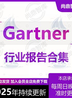 2025年Gartner行业分析研究报告市场前景趋势发展数据分析报告