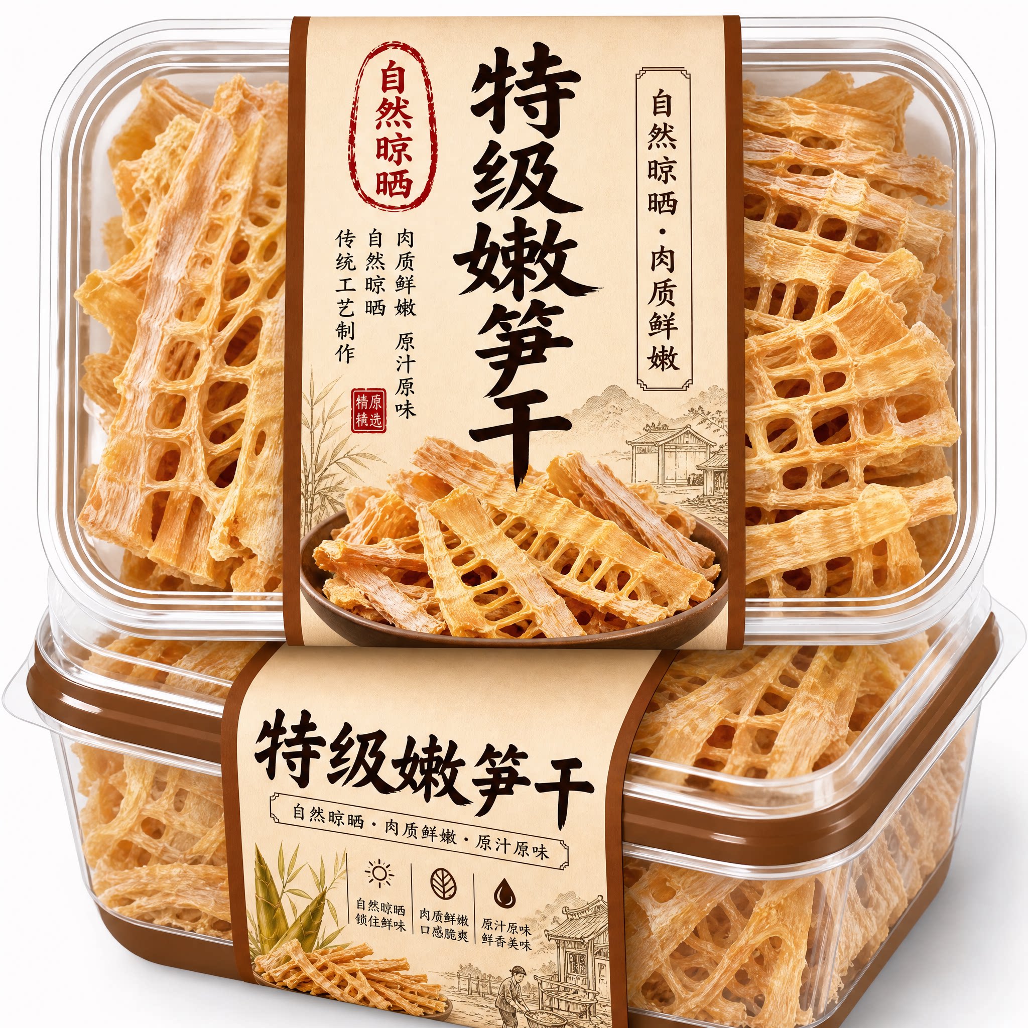 竹笋干干货特级官方旗舰店精品笋干农家自制正宗特产农家新鲜笋干