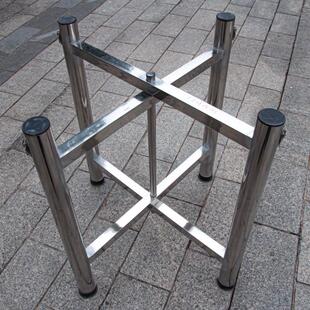一体包边不锈钢方桌可折叠正方形桌子带斜边户外摆摊家用吃饭餐桌