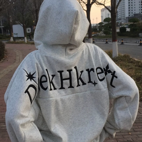 jacket Letter hoodie top 连帽卫衣秋冬新款潮牌ins男女情侣上衣