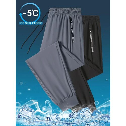 Loose lace up quick drying straight leg pant系带速干直筒长裤