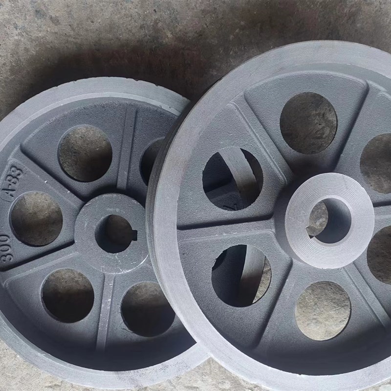 普通轻型皮带轮220到400A型B型双槽皮带盘电机轮膨化机轮非国标轮