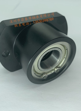 钢制轴承座组件 带扣环双轴承座 BGCB 简易法兰衬型轴承15 20 30