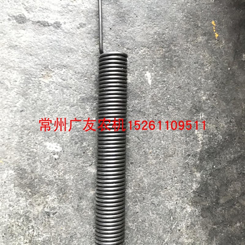 常州121 151手扶拖拉机旋耕机配件 尾轮弹簧 尾轮拉簧