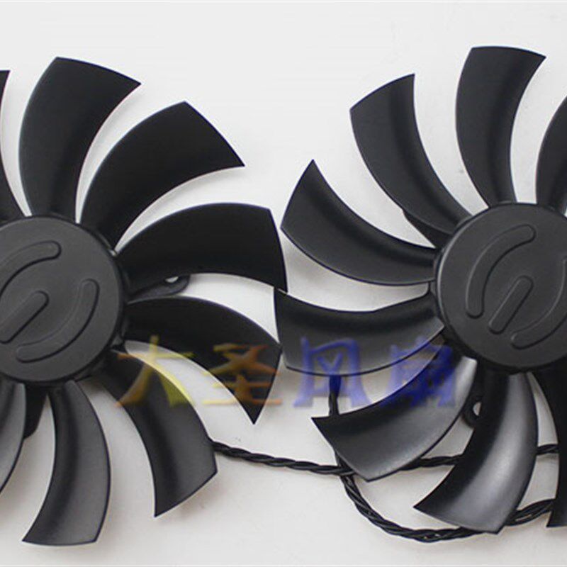 原装EVGA GTX1070/1080 PLD10015B12H 12V 0.55A显卡双风扇4线图片