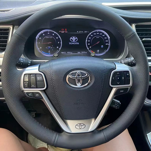 丰田汉兰达穿越者方向盘套专用
