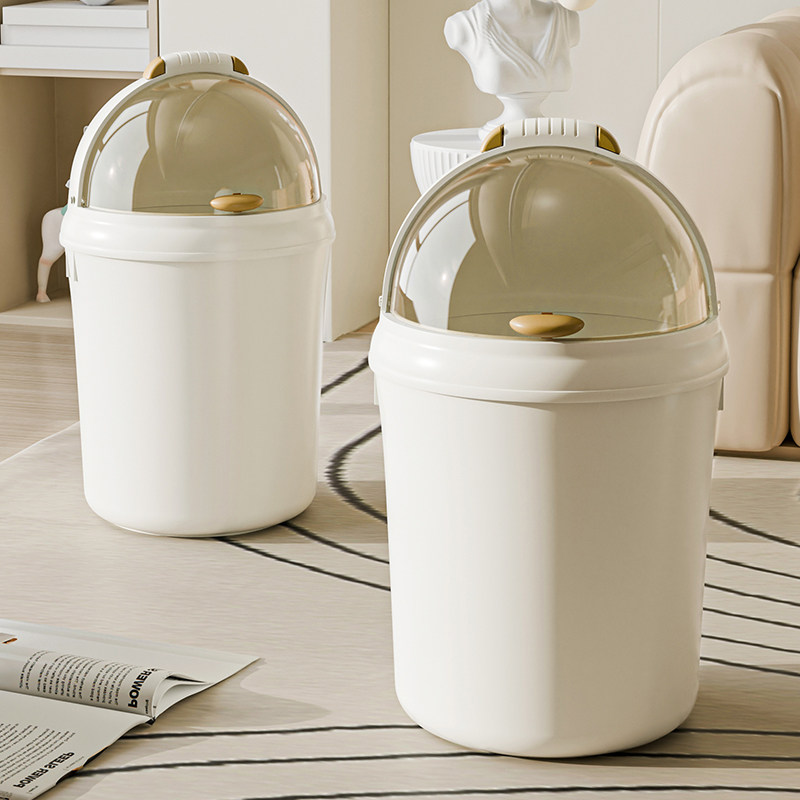 速发太所舱垃圾桶带盖卫房间厕空办公室卧室厨生家用高颜值大容量
