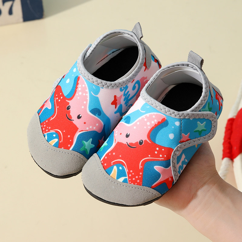 儿童沙滩鞋女童溯溪鞋宝宝海边用品防滑防割涉水鞋男童游泳赶海鞋