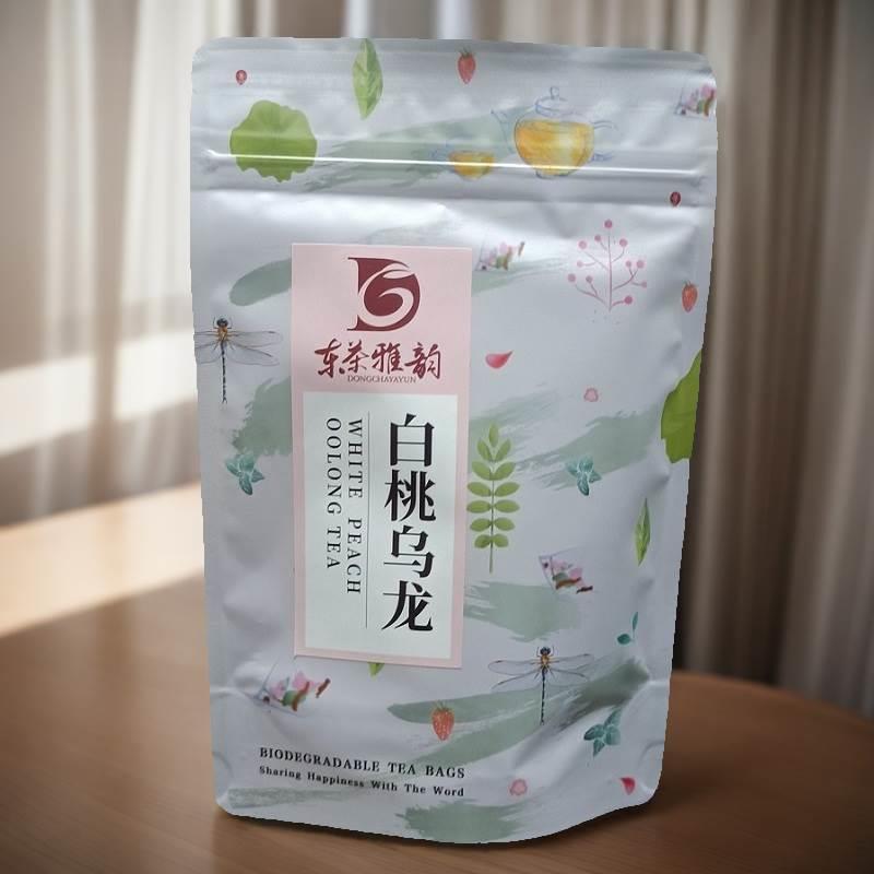 东茶雅韵白桃乌龙茶果粒茶水果茶茶包蜜桃冲泡袋泡茶无提绳10包入