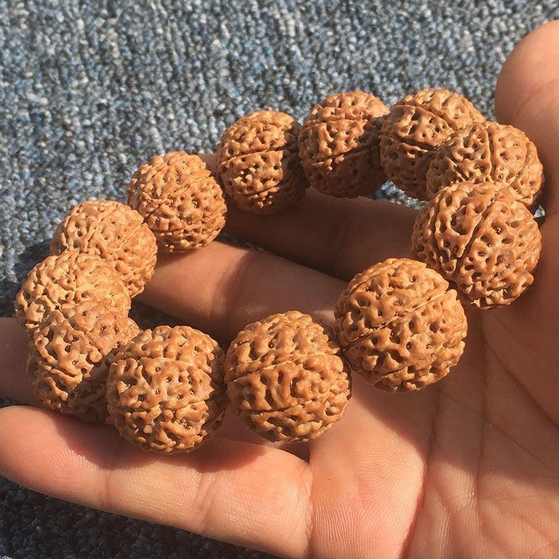 现货速发刚菩提手串黄皮红皮满肉原籽5五6六7七8八瓣金刚菩提子佛