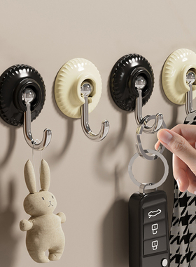 速发户奢挂架办公室门挂免钉后钩玄关收纳入轻门粘钩衣帽钩免打孔