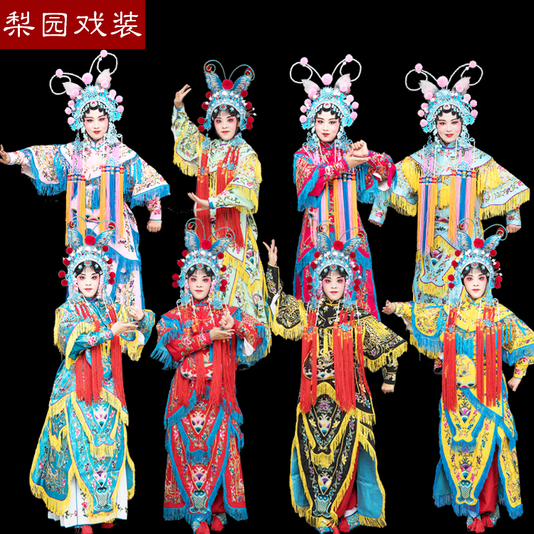 速发 京剧装戏装戏服 戏曲戏剧 武旦刀服旦将马 各色改良靠