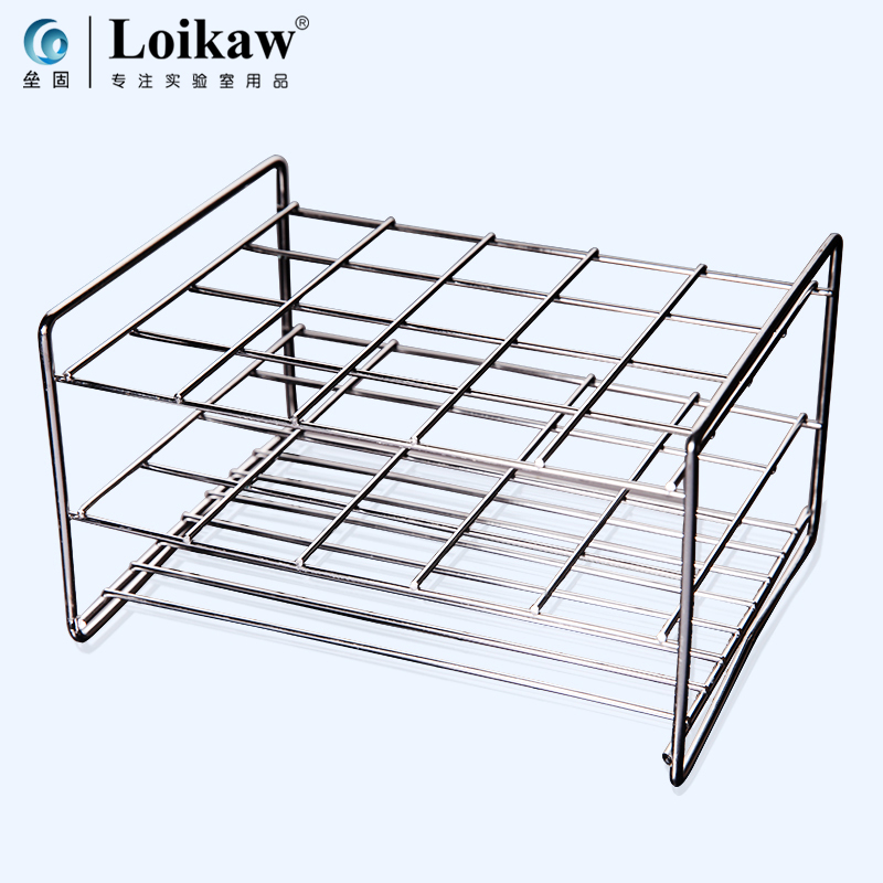 速发垒固 0方钢锈不试管架 钢丝4孔离心管架不锈钢钢丝架