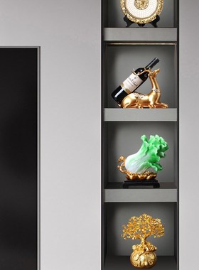 速发水奢风生轻起摆件高档家居电视柜酒柜品厅玄关工艺客软装饰品