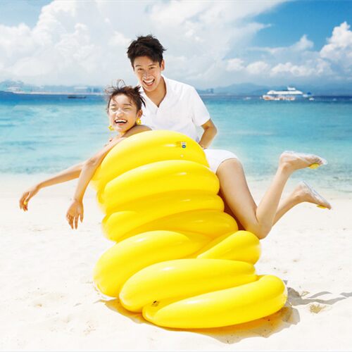 速发婚纱摄游道具影泳圈季夏加厚救生圈外景海边影楼创意旅拍海边