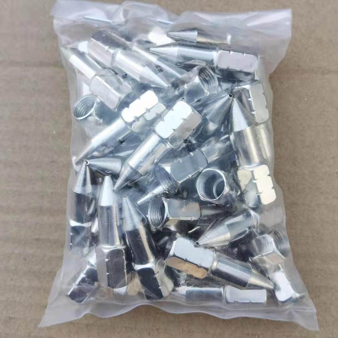 速发镍镀黄强枪嘴加油耐磨细尖嘴黄油嘴通用耐高压打黄油嘴子