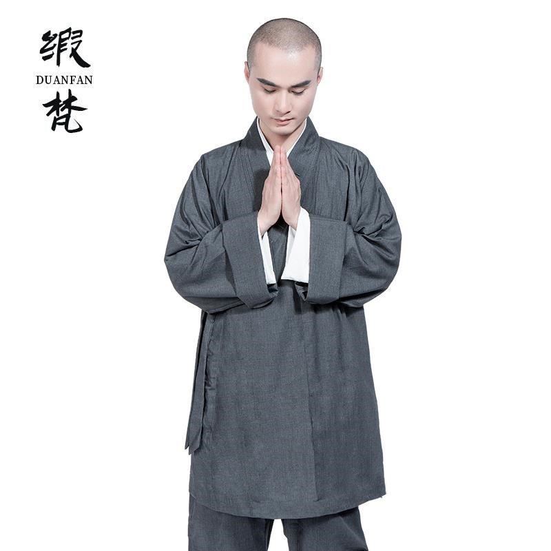 速发天服装罗衣褂男套装和尚衣僧汉短褂僧丝棉衣服短褂