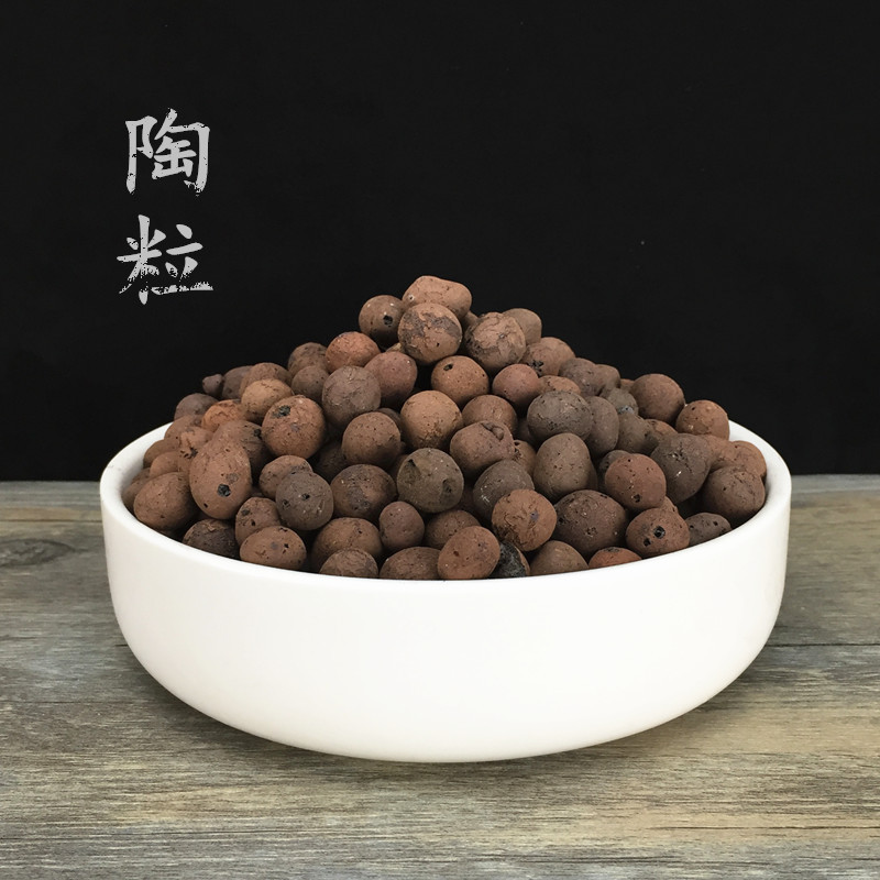 速发石碳球土陶粒水质多肉植物园艺用品水培花盆垫底钵陶铺垫排介