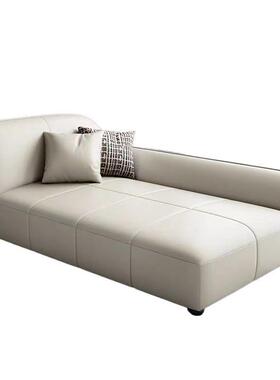 意式轻奢防水耐磨抓皮贵榻极FUL单独可躺客厅卧装室整实木妃单人