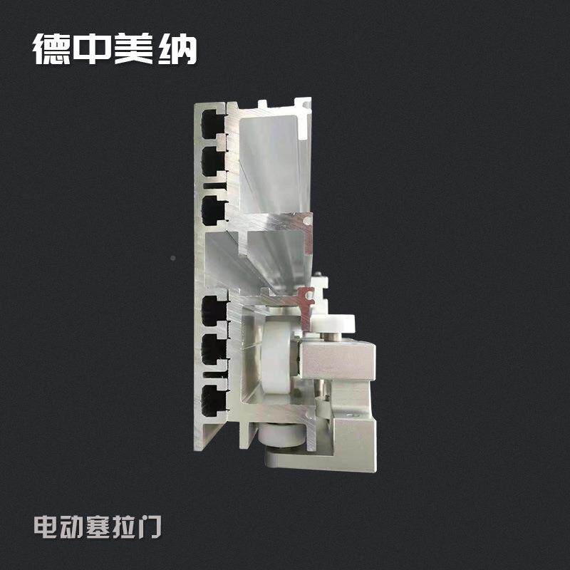 电动拉门感弧形门塞隐形拉密室暗门吊轮推门应平移门玻YME璃防盗
