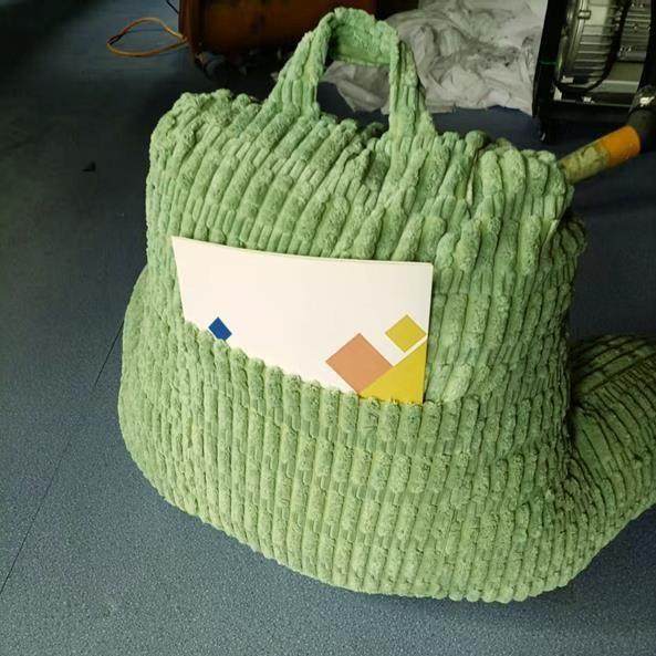 LPW境碎记拆忆绵阅读枕灯芯绒麦穗条纹有被扶手床头靠跨沙发腰靠