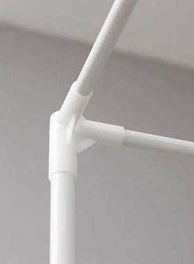 拉链防摔坐床蚊帐方顶WKW支杆子白色铁1艺烤架漆管三通件.8通用2