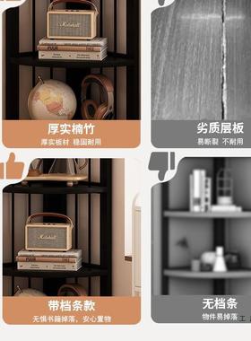 墙角置物架厅转XED角柜靠墙非实木拐储角三角柜纳小尺寸落地收物