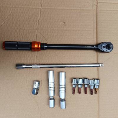 厂直销棘轮扭力扳手10具套装五家金工件具维FOO修汽车工箱多功能