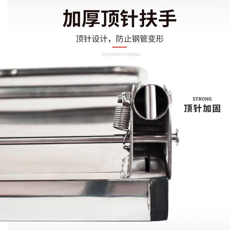 3不锈钢手推4车平板车搬运车推货车静音0叠便携拉杆车CRR折手拉推