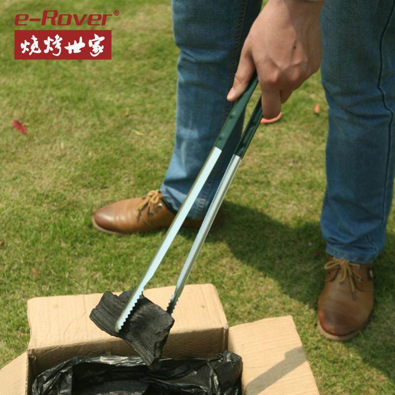 7K1厚烧烤炭夹碳夹子木炭夹子加工加长防ZCA烫捡火钳烧烤具炭夹垃