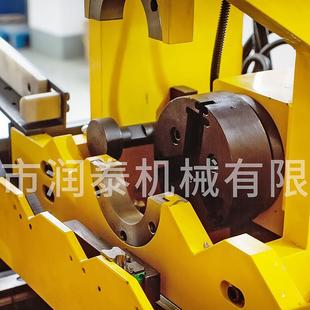 全自伺动双头倒角机精密型长料QRX金服属倒外角设备平头内圆棒倒