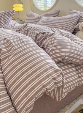 纯棉单件被套简约a全类棉床ZIB双人罩四季通用上用品家用被套L被D