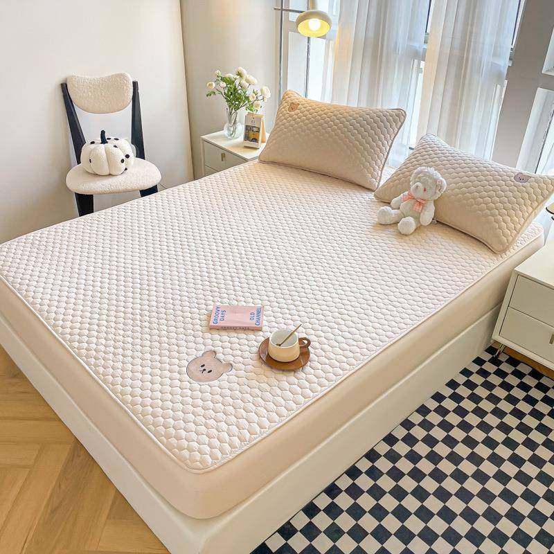 A类夹棉床笠罩加厚全包防66水床隔尿罩席梦思床保护罩尘儿童垫防,床上用品,床裙,淘宝优惠券,粉丝福利购,淘宝优惠卷