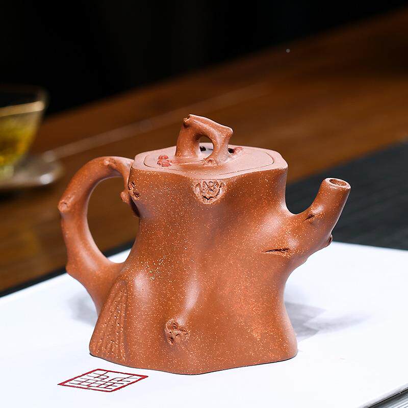 家厂名家全手紫砂壶工JHI降坡泥茶梅桩壶精品茶具一件