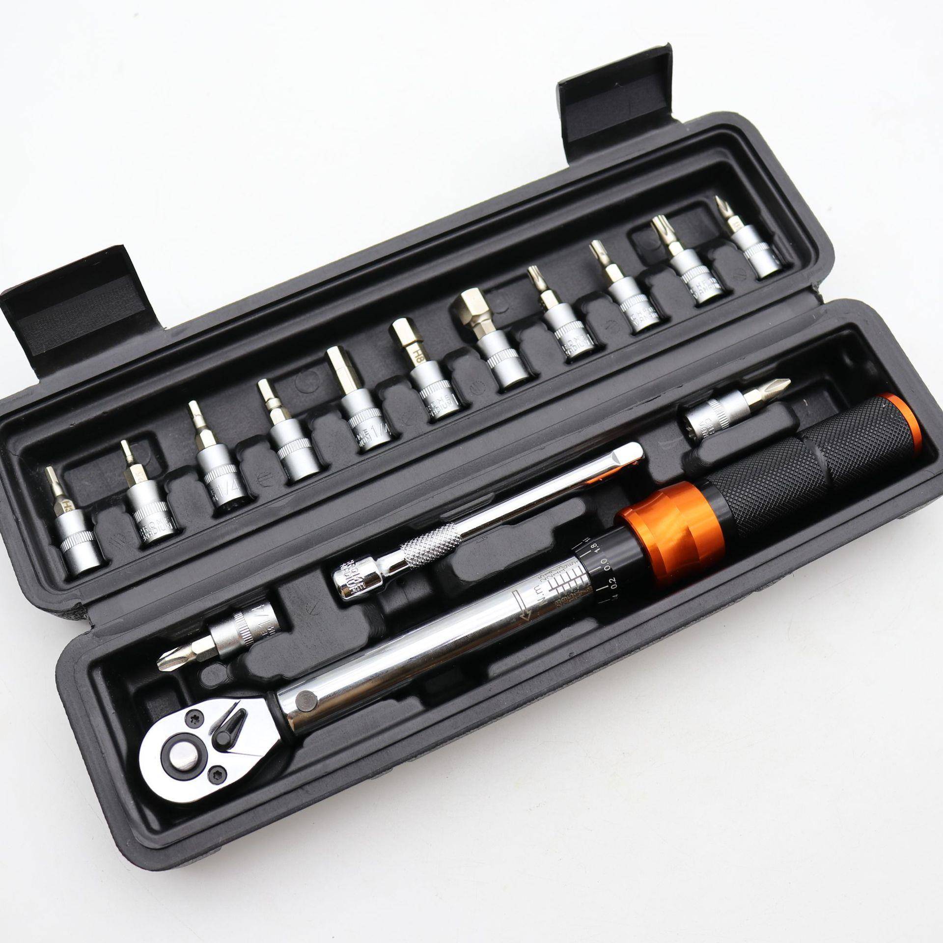 1/4自行车扭力扳手装OFG高度预置式小飞精可调小节型扭套矩棘轮扳