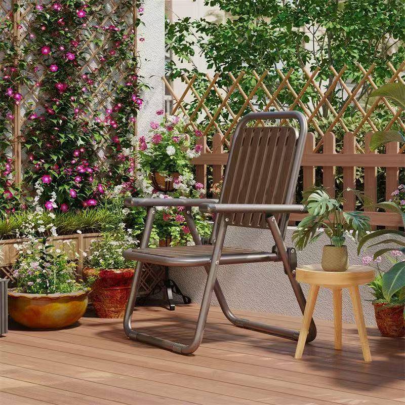 户NGV外折叠椅携式露便椅椅子庭营院休闲阳台靠背耐用折叠凳子家