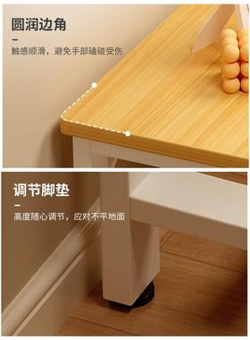 长条桌宽3室0边多层置物电架出租房FHE简易脑桌书桌卧床桌靠墙窄