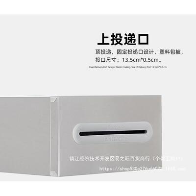 不31038锈钢见箱大号透明门挂墙带意锁件投诉建信议箱心爱便民收