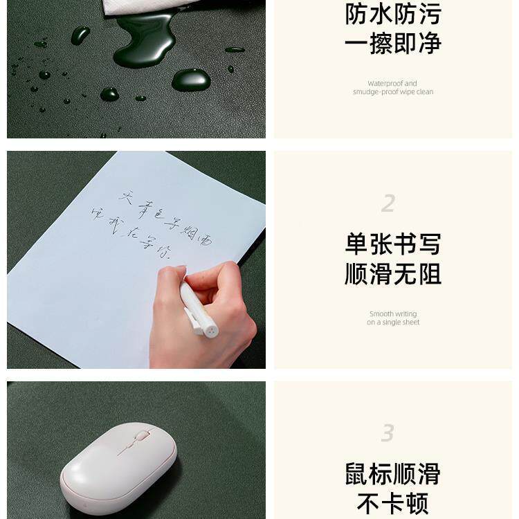 办折边腕书桌垫学习YBI桌桌面垫儿童学生写护桌字台垫公室电脑桌