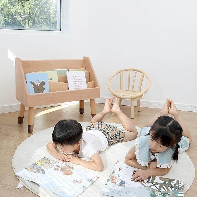 源全实木儿童书架纳架厅置收物架幼儿园DGS客落地绘本头架宝宝阅,住宅家具,儿童书柜,淘宝优惠券,粉丝福利购,淘宝优惠卷