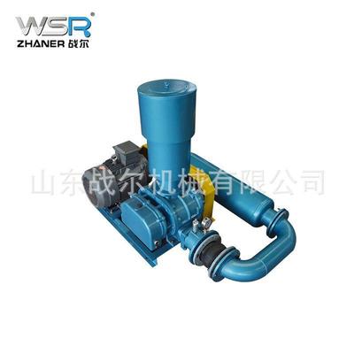 输送钙粉用三叶罗茨鼓风WSR200机口输送机家厂DN2电00径机55KW