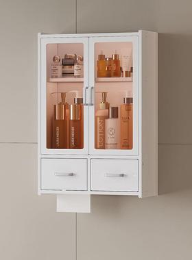 浴室置架梳架POG洗漱品免打孔钉物制卫生间防水粘贴柜收纳壁挂妆