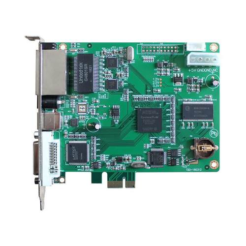 LED全彩屏收同步发送卡TX-T2D聚成控3制卡可搭TXX-R75接卡GQYT1-R